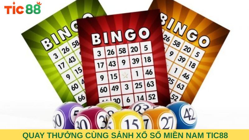 Quay thưởng cùng sảnh Xổ số miền Nam TIC88
