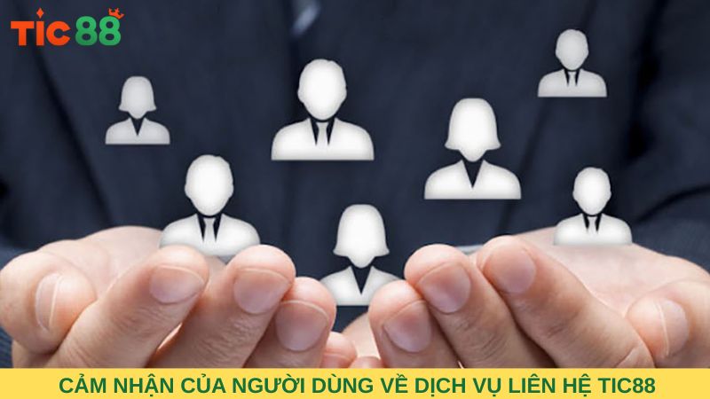 Cảm nhận của người dùng về dịch vụ liên hệ Tic88